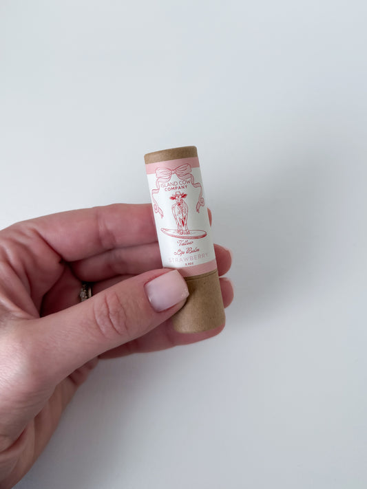 Strawberry Tallow Lip Balm